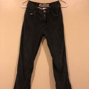 Boys size 10 blackGymboree jean with soft inside